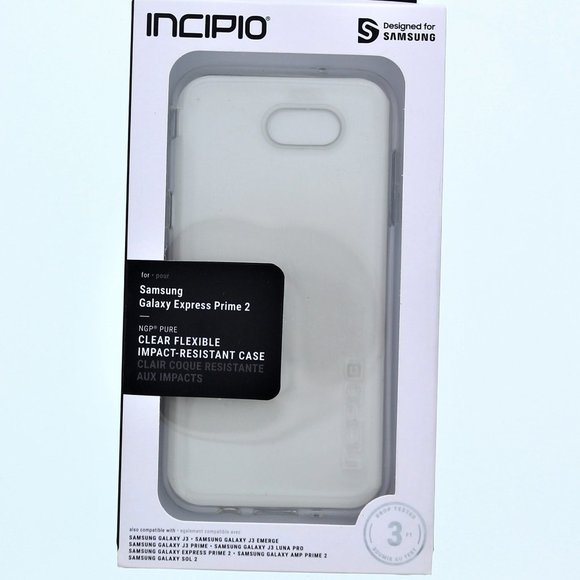 INCIPIO FLEXIBLE IMPACT-RESISTANT CASE FOR SAMSUNG GALAXY J3 (2017) - Picture 1 of 2